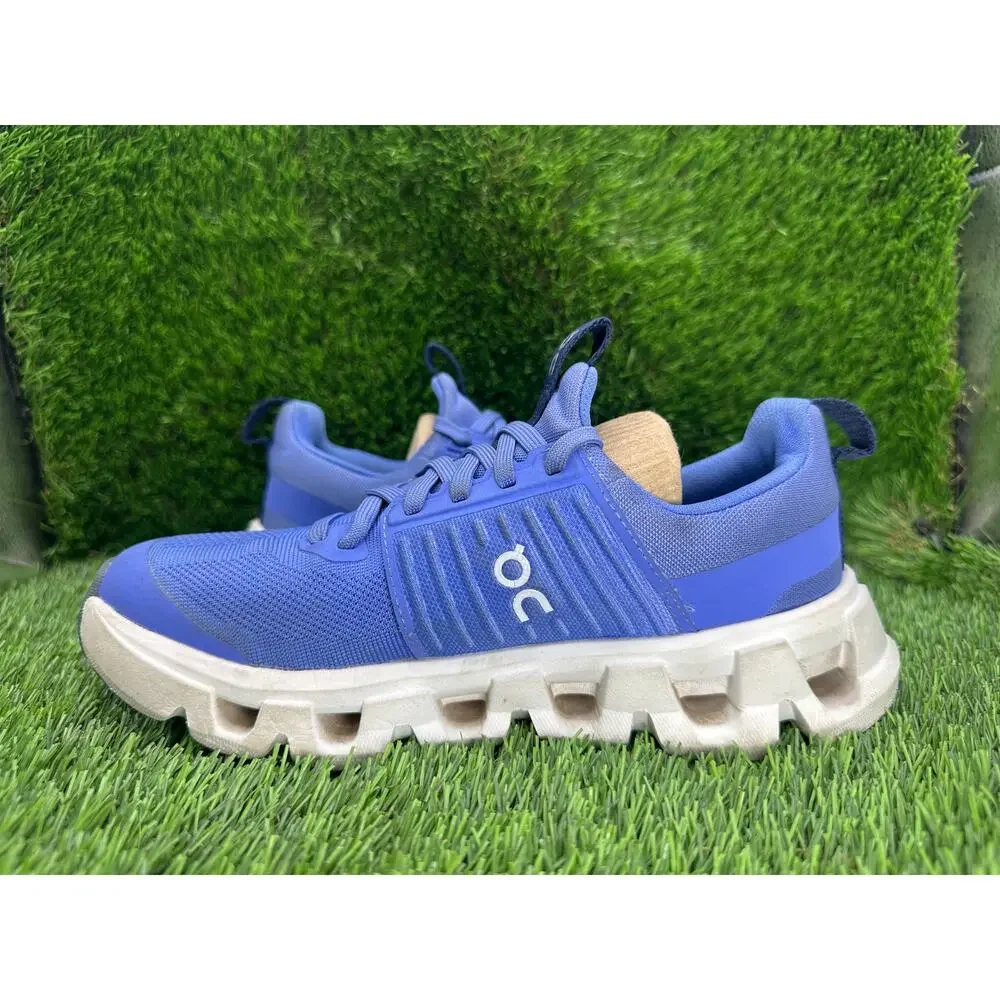 On Running Cloudswift 3YF10014825 Athletic Sneaker Boys 3.5 Blue Mesh Cushioned